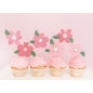 Preview: Torten / Cupcake Topper - Blumen